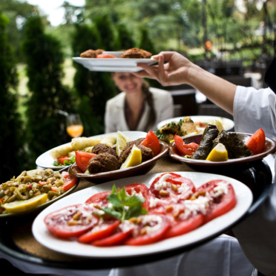 Serving tasteful food, selective focus, canon 1Ds mark III